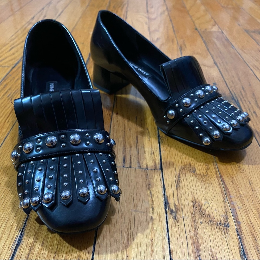 Studded, Nine West heels